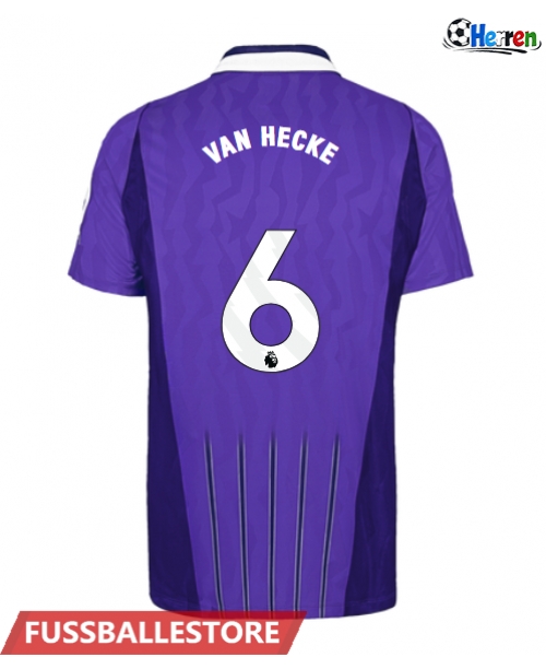 Günstige Tottenham Hotspur Jan Paul van Hecke #6 3rd trikot 2026-27 Kurzarm